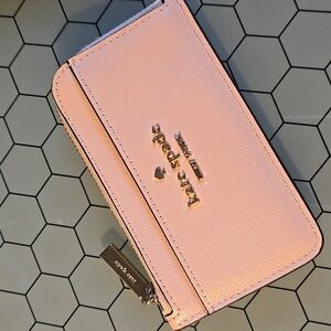 Kate Spade Light Pink Skinny Wallet
